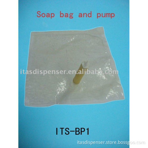Liquid soap bag for soap dispenser